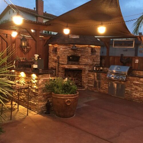 concrete patio concrete patio